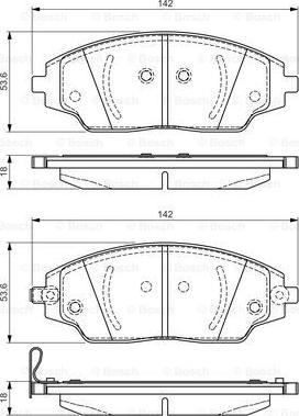 BOSCH 0 986 TB3 229 - Jarrupala, levyjarru inparts.fi