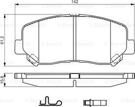 BOSCH 0 986 TB3 222 - Jarrupala, levyjarru inparts.fi