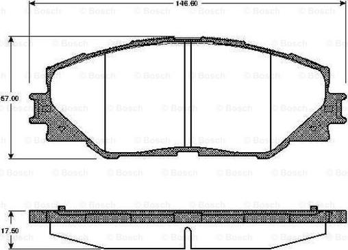 BOSCH 0 986 TB2 942 - Jarrupala, levyjarru inparts.fi