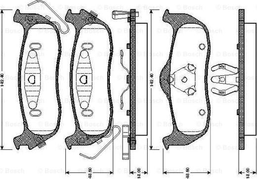 BOSCH 0 986 TB2 966 - Jarrupala, levyjarru inparts.fi