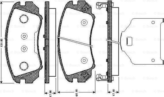 BOSCH 0 986 TB2 963 - Jarrupala, levyjarru inparts.fi