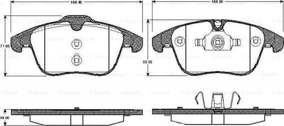 BOSCH 0 986 TB2 939 - Jarrupala, levyjarru inparts.fi