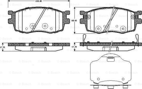 BOSCH 0 986 TB2 935 - Jarrupala, levyjarru inparts.fi