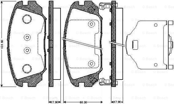 BOSCH 0 986 TB2 933 - Jarrupala, levyjarru inparts.fi