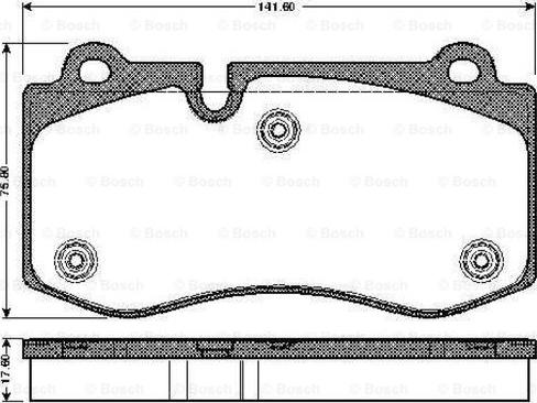 BOSCH 0 986 TB2 932 - Jarrupala, levyjarru inparts.fi