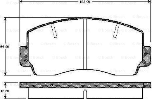 BOSCH 0 986 TB2 494 - Jarrupala, levyjarru inparts.fi