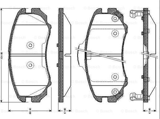 BOSCH 0 986 TB2 429 - Jarrupala, levyjarru inparts.fi