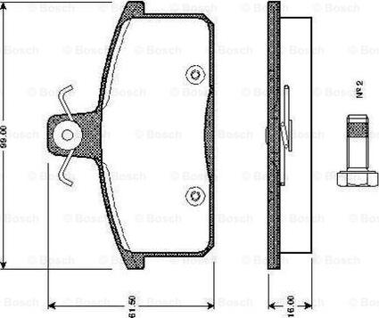 BOSCH 0 986 TB2 503 - Jarrupala, levyjarru inparts.fi