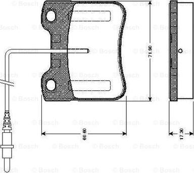 BOSCH 0 986 TB2 582 - Jarrupala, levyjarru inparts.fi