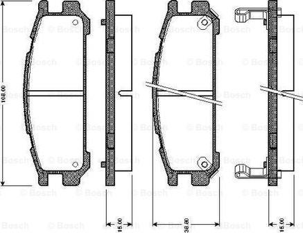 BOSCH 0 986 TB2 645 - Jarrupala, levyjarru inparts.fi