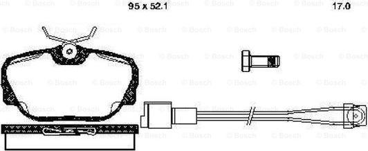 BOSCH 0 986 TB2 621 - Jarrupala, levyjarru inparts.fi