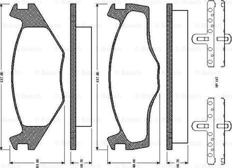 BOSCH 0 986 TB2 090 - Jarrupala, levyjarru inparts.fi