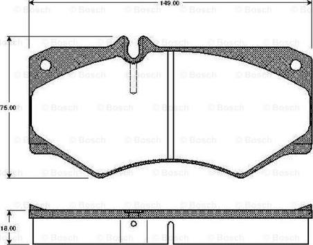 BOSCH 0 986 TB2 058 - Jarrupala, levyjarru inparts.fi