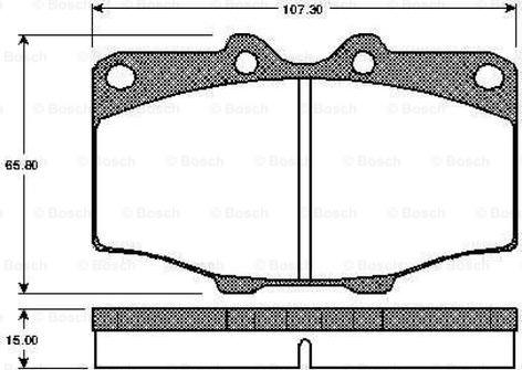 BOSCH 0 986 TB2 069 - Jarrupala, levyjarru inparts.fi