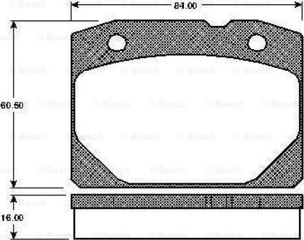 BOSCH 0 986 TB2 063 - Jarrupala, levyjarru inparts.fi