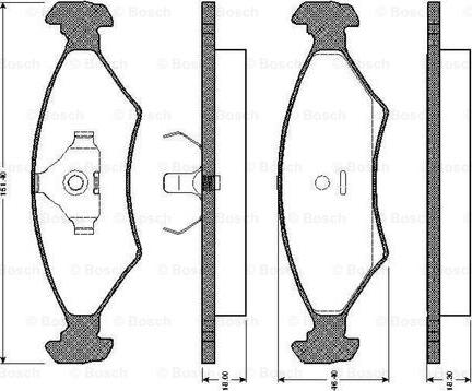 BOSCH 0 986 TB2 067 - Jarrupala, levyjarru inparts.fi