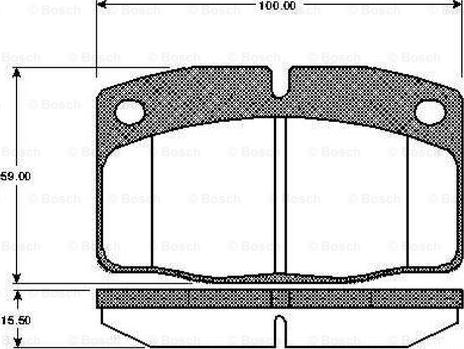 BOSCH 0 986 TB2 003 - Jarrupala, levyjarru inparts.fi