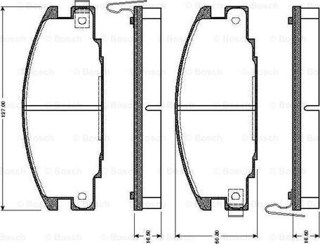 BOSCH 0 986 TB2 011 - Jarrupala, levyjarru inparts.fi