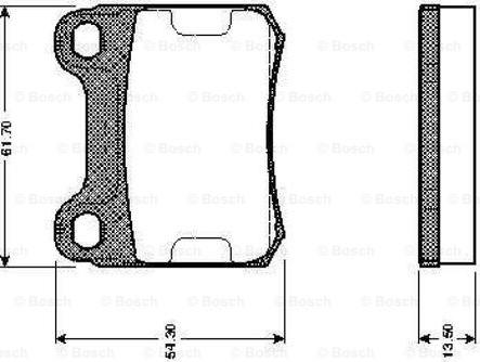 BOSCH 0 986 TB2 084 - Jarrupala, levyjarru inparts.fi