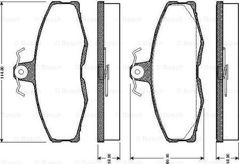 BOSCH 0 986 TB2 081 - Jarrupala, levyjarru inparts.fi