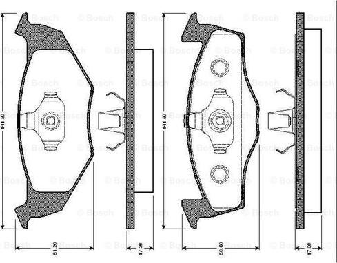 BOSCH 0 986 TB2 036 - Jarrupala, levyjarru inparts.fi