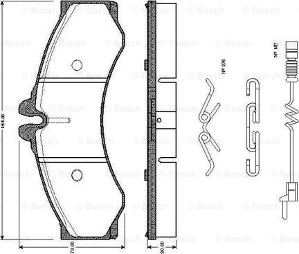 BOSCH 0 986 TB2 037 - Jarrupala, levyjarru inparts.fi