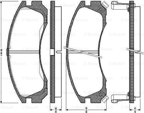 BOSCH 0 986 TB2 194 - Jarrupala, levyjarru inparts.fi