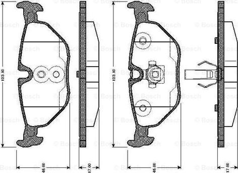 BOSCH 0 986 TB2 147 - Jarrupala, levyjarru inparts.fi