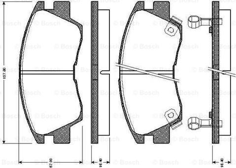 BOSCH 0 986 TB2 154 - Jarrupala, levyjarru inparts.fi