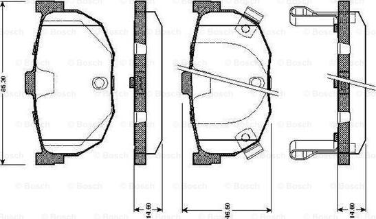 BOSCH 0 986 TB2 162 - Jarrupala, levyjarru inparts.fi