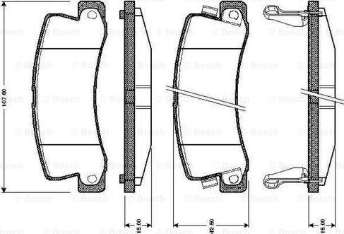 BOSCH 0 986 TB2 110 - Jarrupala, levyjarru inparts.fi