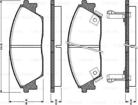 BOSCH 0 986 TB2 118 - Jarrupala, levyjarru inparts.fi