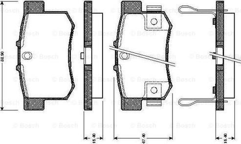 BOSCH 0 986 TB2 180 - Jarrupala, levyjarru inparts.fi