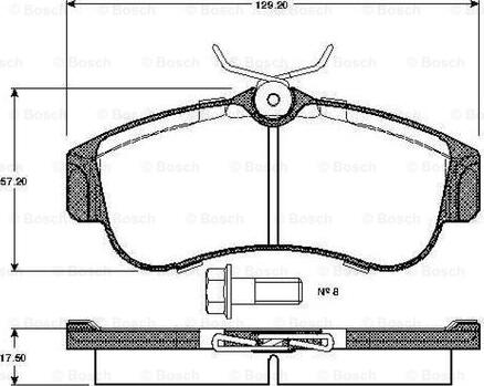 BOSCH 0 986 TB2 174 - Jarrupala, levyjarru inparts.fi