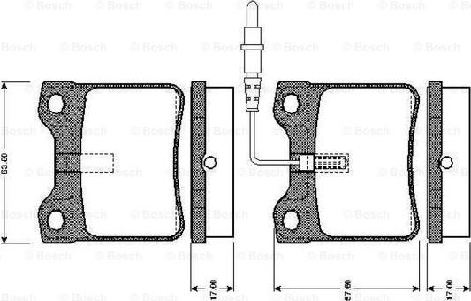 BOSCH 0 986 TB2 177 - Jarrupala, levyjarru inparts.fi