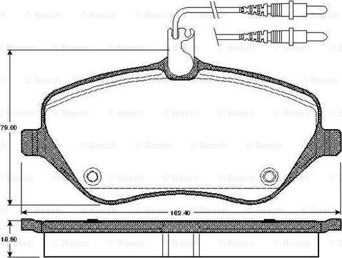 BOSCH 0 986 TB2 880 - Jarrupala, levyjarru inparts.fi