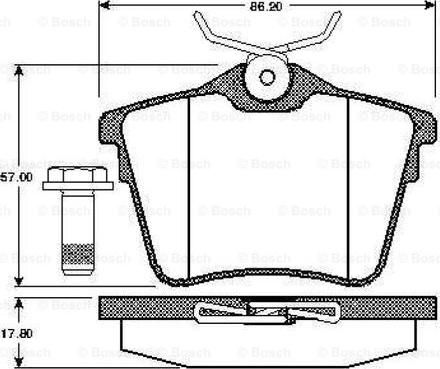 BOSCH 0 986 TB2 881 - Jarrupala, levyjarru inparts.fi