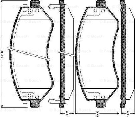 BOSCH 0 986 TB2 826 - Jarrupala, levyjarru inparts.fi