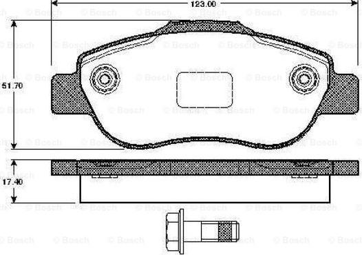 BOSCH 0 986 TB2 879 - Jarrupala, levyjarru inparts.fi