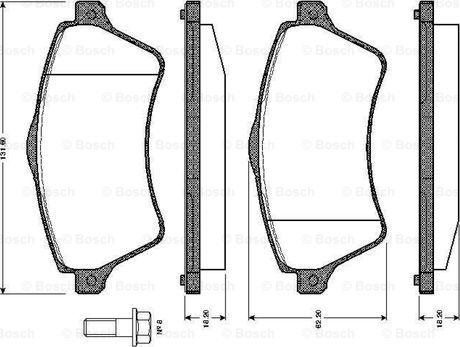 BOSCH 0 986 TB2 396 - Jarrupala, levyjarru inparts.fi