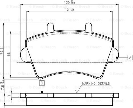 BOSCH 0 986 TB2 392 - Jarrupala, levyjarru inparts.fi