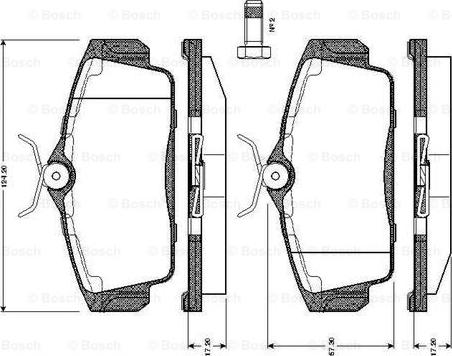 BOSCH 0 986 TB2 346 - Jarrupala, levyjarru inparts.fi