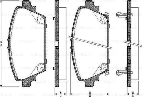 BOSCH 0 986 TB2 340 - Jarrupala, levyjarru inparts.fi