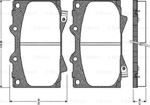 BOSCH 0 986 TB2 348 - Jarrupala, levyjarru inparts.fi