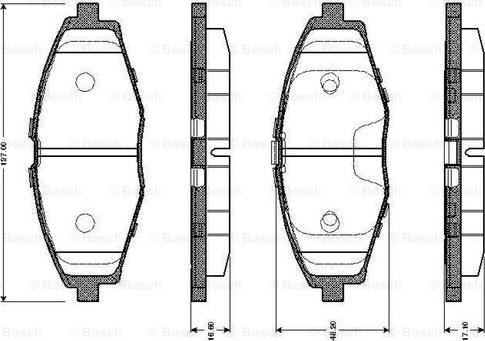 BOSCH 0 986 TB2 342 - Jarrupala, levyjarru inparts.fi