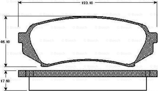 BOSCH 0 986 TB2 347 - Jarrupala, levyjarru inparts.fi