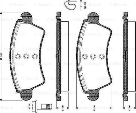 BOSCH 0 986 TB2 359 - Jarrupala, levyjarru inparts.fi