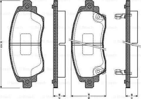 BOSCH 0 986 TB2 353 - Jarrupala, levyjarru inparts.fi