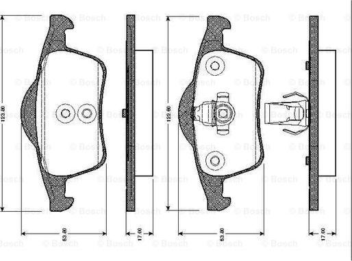 BOSCH 0 986 TB2 352 - Jarrupala, levyjarru inparts.fi