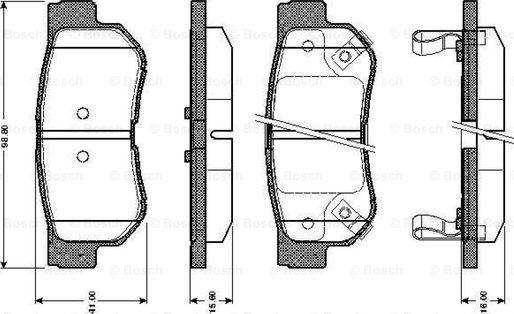 BOSCH 0 986 TB2 369 - Jarrupala, levyjarru inparts.fi